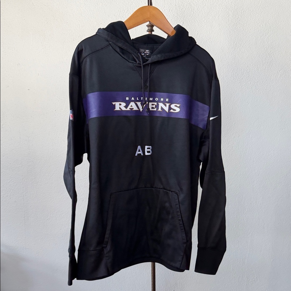 Nike Baltimore Ravens Andy Bischoff Coach’s Hoodie XXL